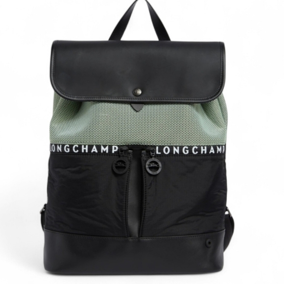 Longchamp Handbags - Longchamp Newest Quality  Backpack Green Black France